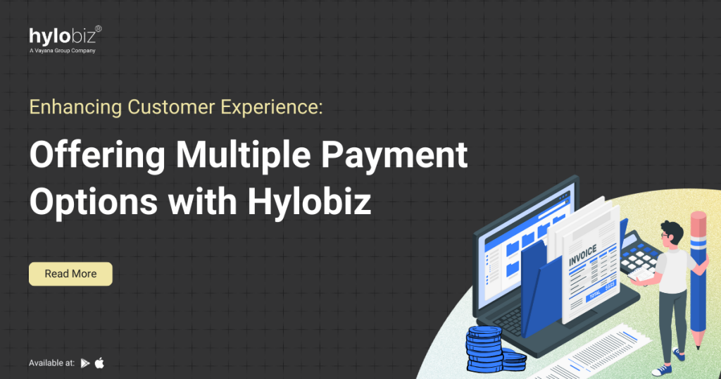 Multiple Payment Options with Hylobiz