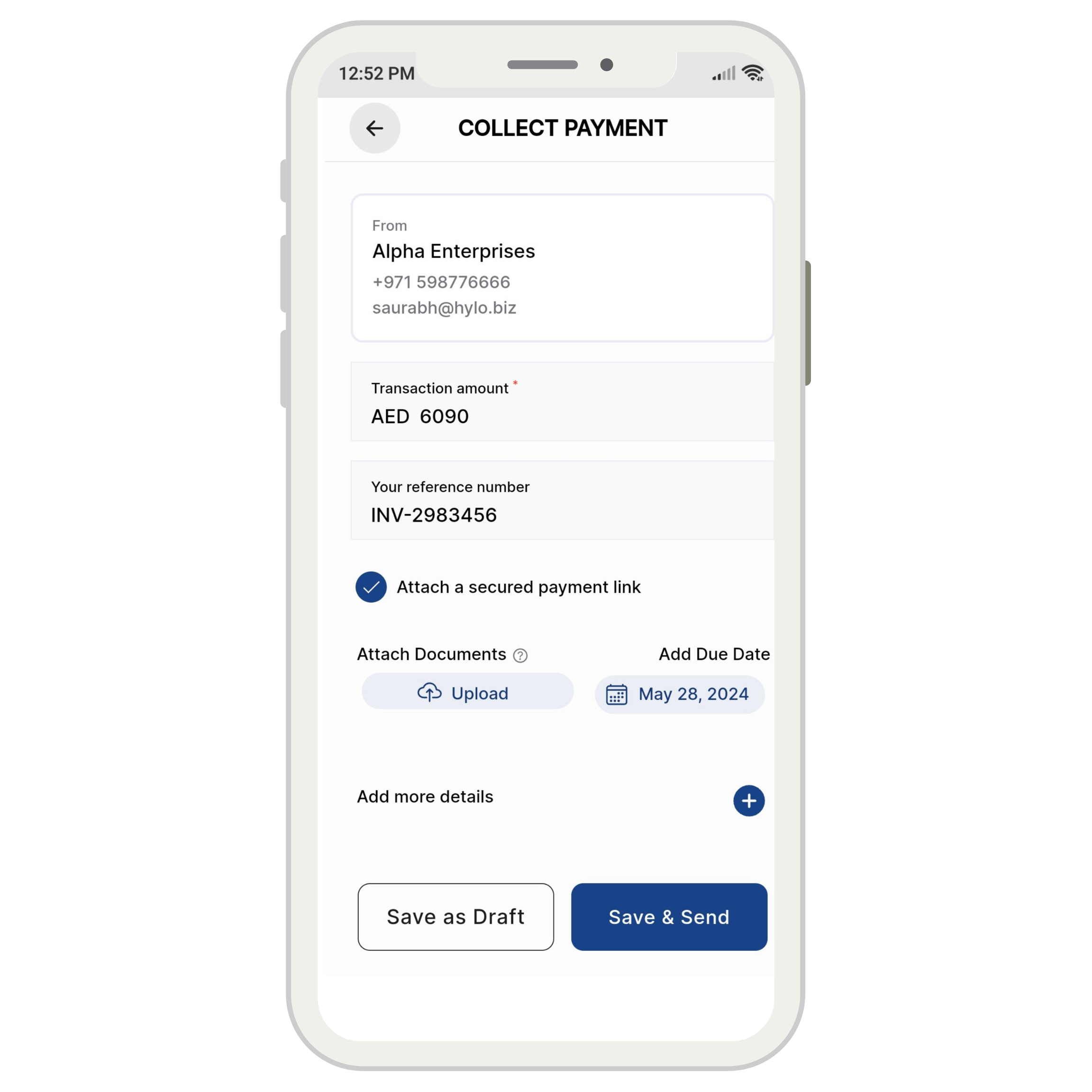 Hylobiz payment modes